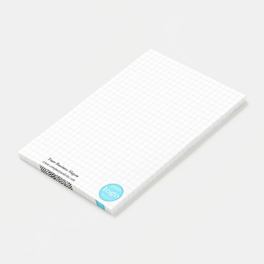 カスタムパーソナライズされた会社ロゴオフィス ポストイット (アングル)