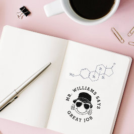 カスタムパーソナライズされた先生 セルフインキングスタンプ