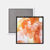 カスタムパーソナライズされた写真ギフト マグネット (正面/裏面)