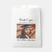 カスタムパーソナライズされた写真グラッドラヴ感謝してい& フェイバーバッグ (正面)