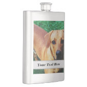 カスタムパーソナライズされた写真スキットル フラスク (右)