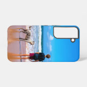 カスタムパーソナライズされた写真デザイン SAMSUNG GALAXYケース (裏面横)