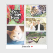 カスタムパーソナライズされた写真フルカラー防水 シール (シート)