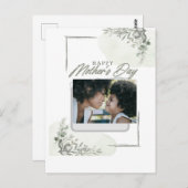 カスタムパーソナライズされた写真母の日 ポストカード (正面/裏面)
