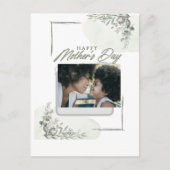 カスタムパーソナライズされた写真母の日 ポストカード (正面)