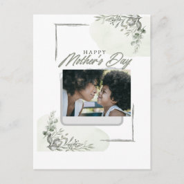 カスタムパーソナライズされた写真母の日 ポストカード