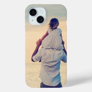 カスタムパーソナライズされた写真父の日の贈り物 iPhone 15ケース