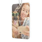 カスタムパーソナライズされた写真空気清浄機 カーエアーフレッシュナー (左)