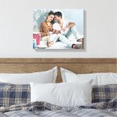 カスタムパーソナライズされた写真 キャンバスプリント (インサイチュ (寝室))