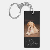 カスタムパーソナライズされた写真 キーホルダー (正面左)