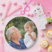 カスタムパーソナライズされた写真 ペーパープレート (パーティー)