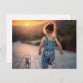 カスタムパーソナライズされた写真 ポストカード (正面/裏面)