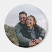 カスタムパーソナライズされた写真 マグネット (正面)