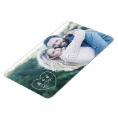 カスタムパーソナライズされた写真 マグネット (左側)