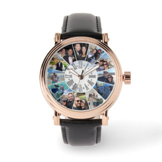 カスタムパーソナライズされた写真 腕時計