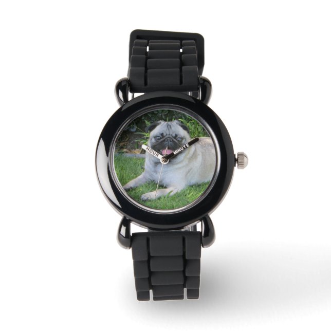 カスタムパーソナライズされた写真 腕時計 (正面)