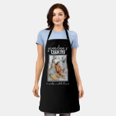 カスタムパーソナライズされた写真Chef Gift エプロン (着用した状態)