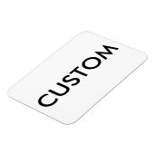 カスタムパーソナライズされた冷蔵庫用マグネット空白のテンプレート マグネット (左側)