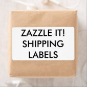 カスタムパーソナライズされた出荷ラ空白のベルテンプレート ラベル (インサイチュ)