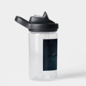 カスタムパーソナライズされた可愛い子ども写真 ウォーターボトル (右面)