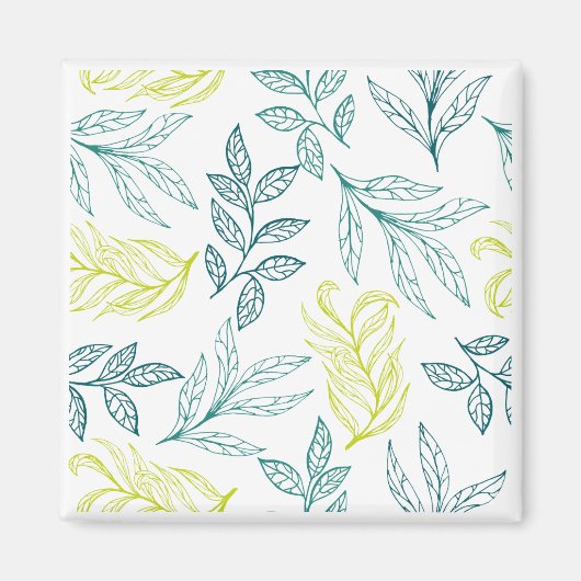 カスタムパーソナライズされた文字マグネット マグネット (正面)