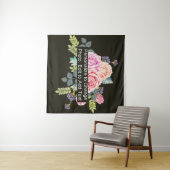 カスタムパーソナライズされた文字 タペストリー (インサイチュ(横))