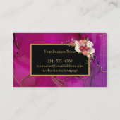 カスタムパーソナライズされた文字 名刺 (裏面)