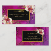 カスタムパーソナライズされた文字 名刺 (正面/裏面)