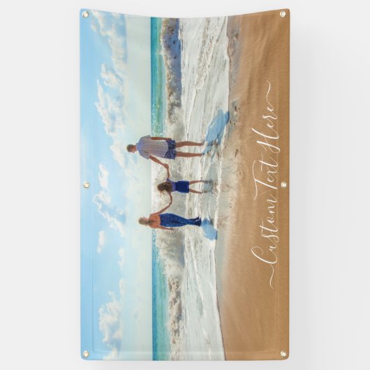 カスタムパーソナライズされた文字 横断幕 (縦)