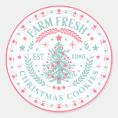 カスタムパーソナライズされた木スタイリッシュ ラウンドシール (正面)