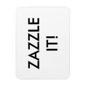 カスタムパーソナライズされた柔軟マグネ空白のットテンプレート マグネット (縦)