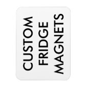 カスタムパーソナライズされた柔軟マグネ空白のットテンプレート マグネット (縦)