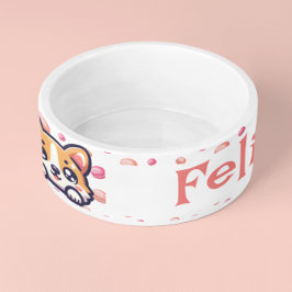 カスタムパーソナライズされた犬の猫のペットボウル料理ギフト ボウル