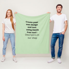 カスタムパーソナライズされた自分の可愛さをモダン作る フリースブランケット