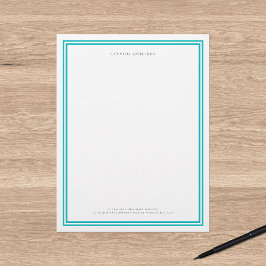 カスタムパーソナライズされた色モダンクラシック縁どCO レターヘッド