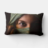 カスタムパーソナライズされた製材用枕 ランバークッション (裏面)