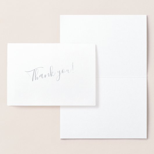 カスタムパーソナライズされた銀名 箔カード (ディスプレー)