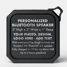 カスタムパーソナライズされた防水Bluetoothスピーカー
