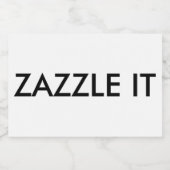 カスタムパーソナライズされた食品瓶ラベル空白のテンプレート フードラベル (シングルラベル)