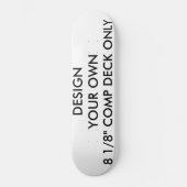 カスタムパーソナライズされた8 1/8"コンプンススケートボードデッキ スケートボード (正面)