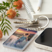 カスタムパーソナライズされた キーホルダー (正面右)