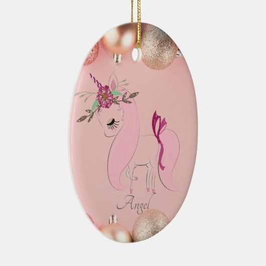 カスタムパーソナライズされた セラミックオーナメント (右)