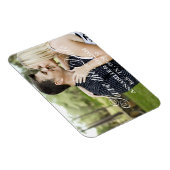 カスタムパーソナライズされた「日付の保存」 マグネット (右側)