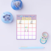 カスタムパーソナライズされたBaby Shower Bingo Cards チラシ (シングル)