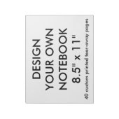 カスタムパーソナライズされたBig 40 Tear-Pageメモ遠くに帳 ノートパッド (回転)