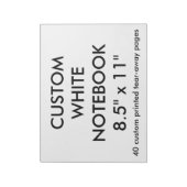 カスタムパーソナライズされたBig 40 Tear-Pageメモ遠くに帳 ノートパッド (回転)