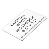 カスタムパーソナライズされたBig 40 Tear-Pageメモ遠くに帳 ノートパッド (アングル)