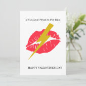 カスタムパーソナライズされたBreakup Card シーズンカード (スタンド正面)