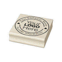 カスタムパーソナライズされたBusiness Logo Rubber Stamp
