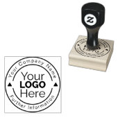 カスタムパーソナライズされたBusiness Logo Rubber Stamp ラバースタンプ (押印)